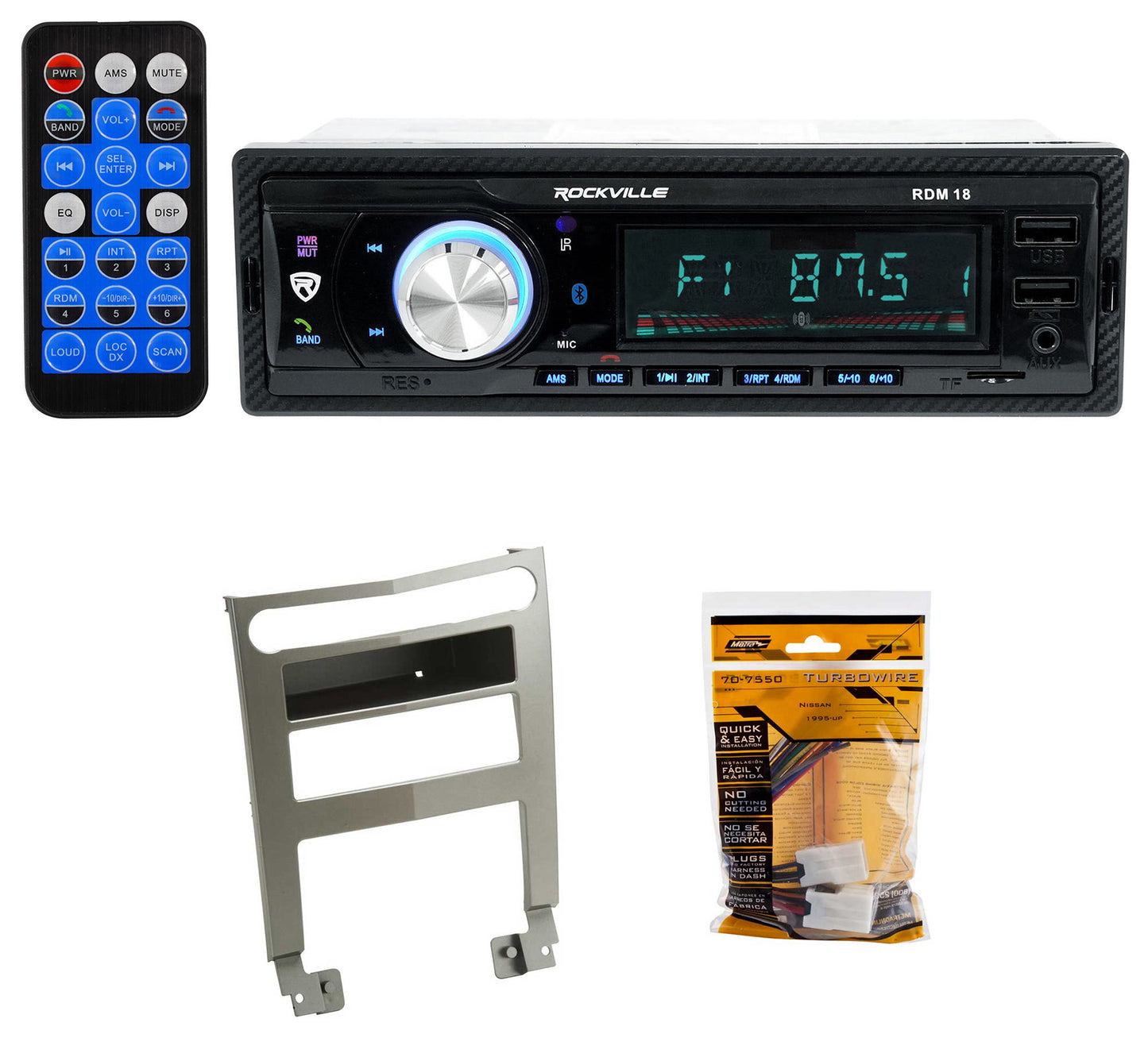RDM18 Digital Media Receiver + Nissan Maxima Install Kit Bundle
