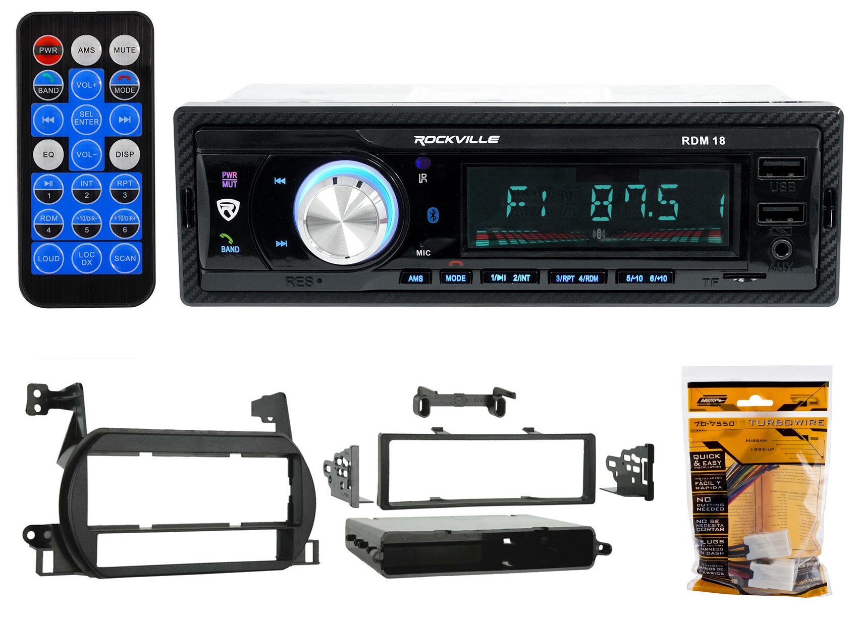 RDM18 Digital Media Receiver + Nissan Altima Install Kit Bundle