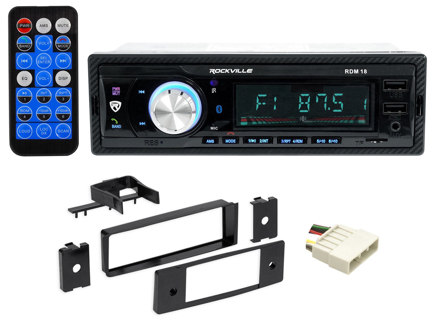 RDM18 Digital Media Receiver + Civic Install Kit Bundle