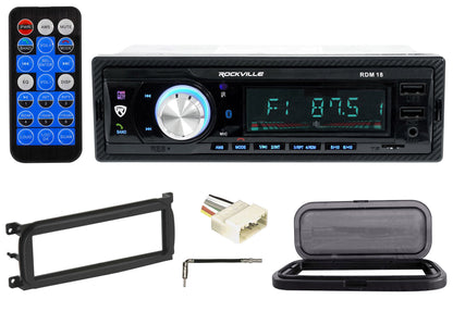 RDM18 Media Receiver + Splash Guard + Jeep Install Bundle