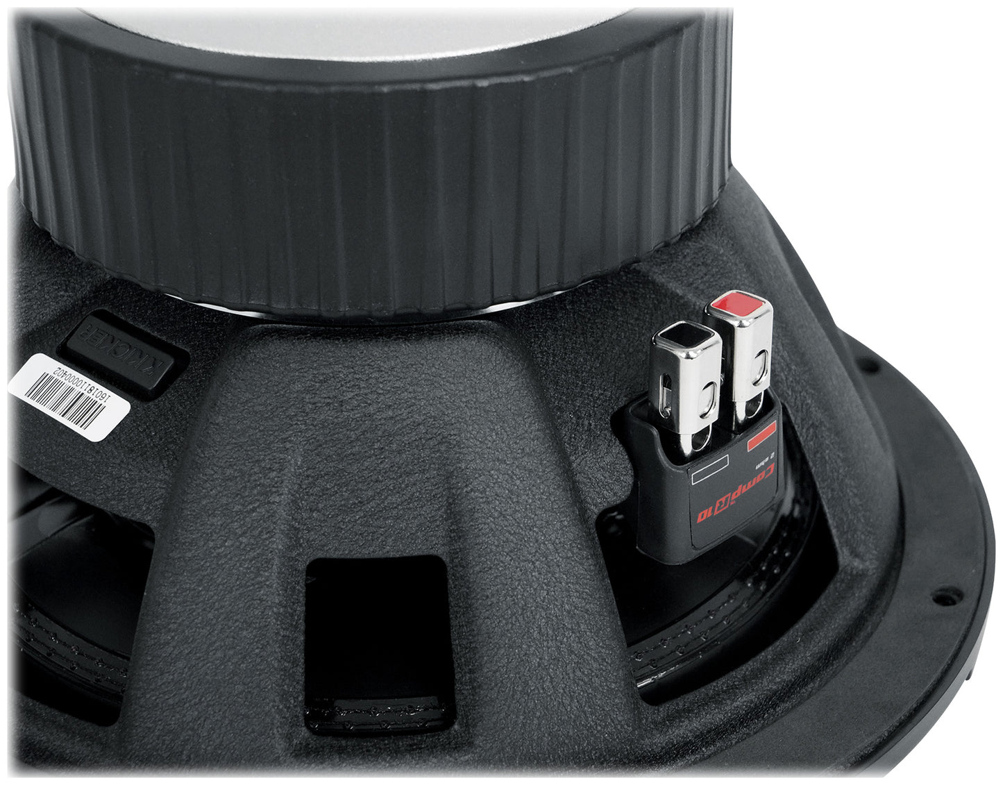 Kicker 48CWR102 COMPR10 10" 800w DVC 4 Car Subwoofer Sub+Mono Amplifier+Amp Kit