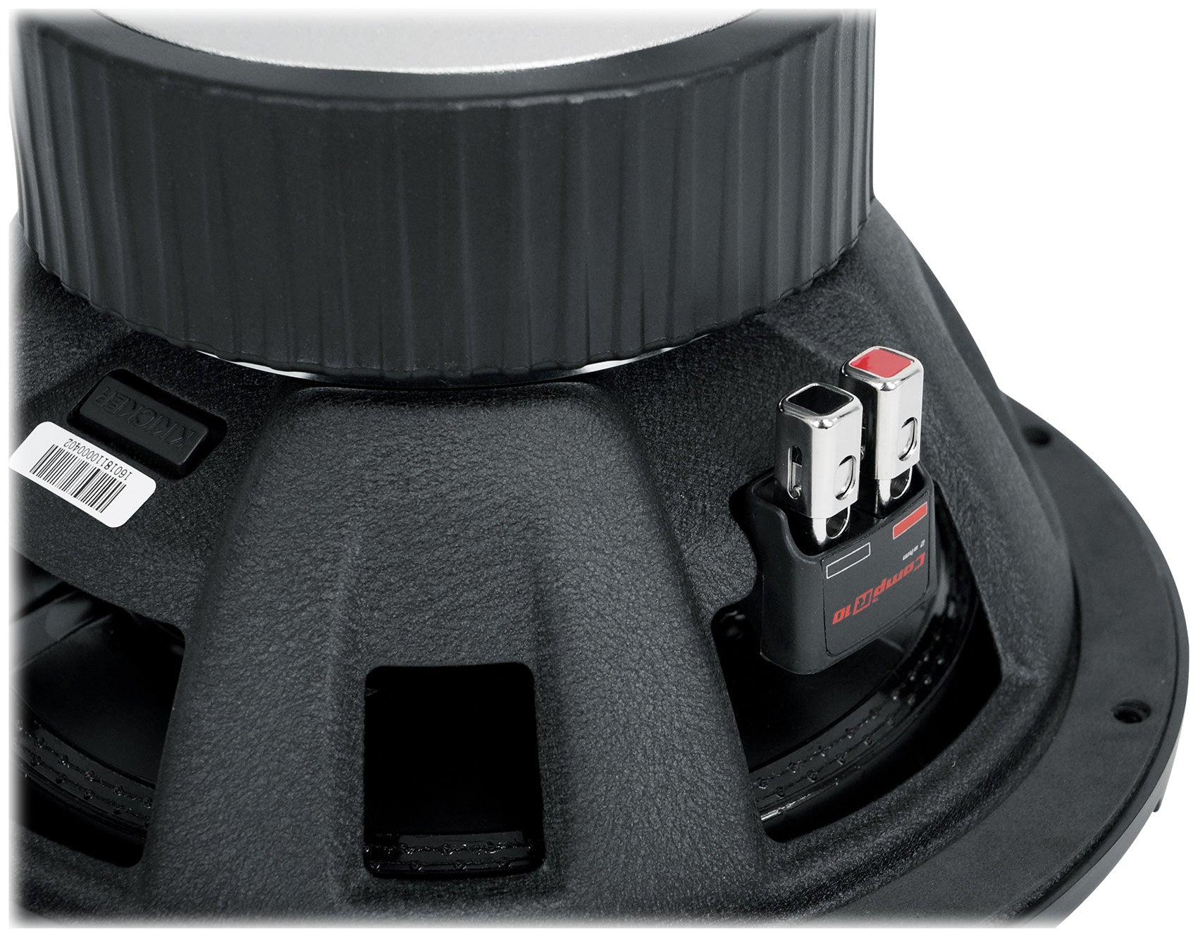 Kicker 48CWR102 COMPR10 10" 800w DVC 4 Car Subwoofer Sub+Mono Amplifier+Amp Kit