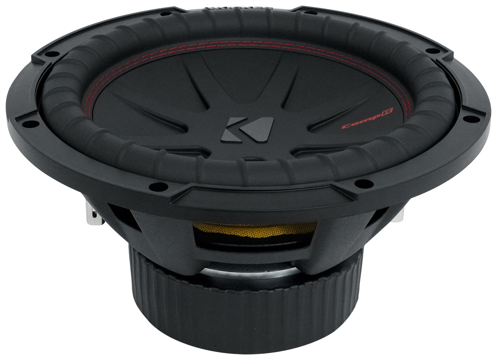 Kicker 48CWR104 COMPR10 10" 800 Watt Car Subwoofer+Sealed Sub Box Enclosure
