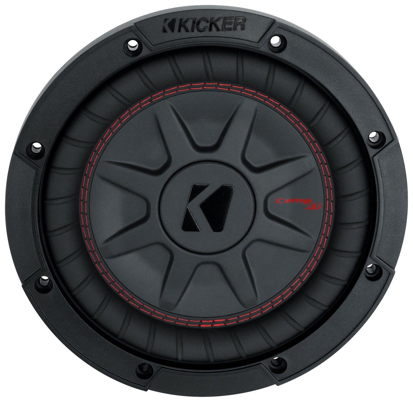 Kicker 48CWRT84 COMPRT8 600w 8" Shallow Car Subwoofer Sub+Mono Amplifier+Amp Kit