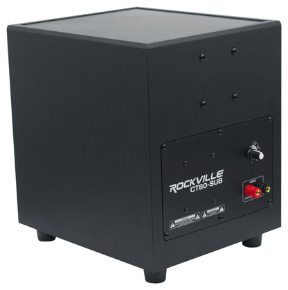 Cube Black 2-Pack + CT80-SUB + RCS80-1 Bundle