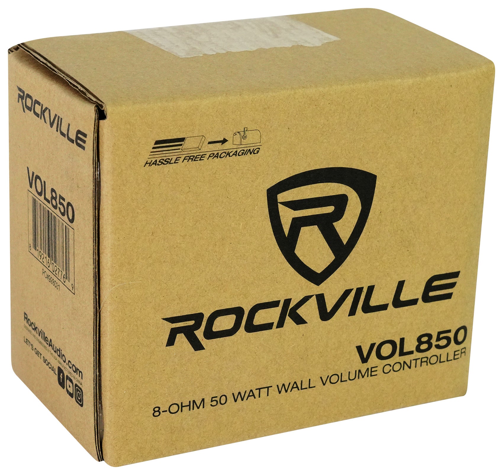 RPA60BT 8-Pack + VOL850 Wall Volume Controllers Bundle