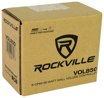 RPA60BT + RockSlim White 4-Pack + VOL850 2-Pack Bundle