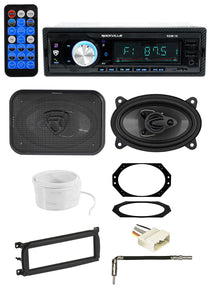 RDM18 Media Receiver + 4x6 Speaker 2-Pack Bundle