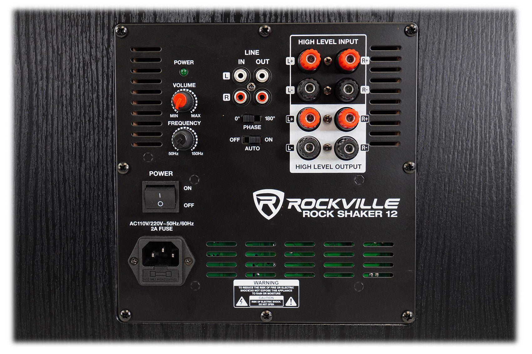 ROCK SHAKER 12 BLACK