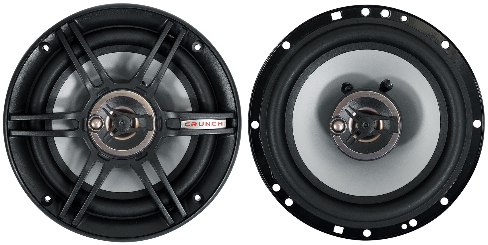 (4) Crunch CS653 6.5" Car Audio 3-Way Speakers 300 Watts Max 6 1/2" Inch