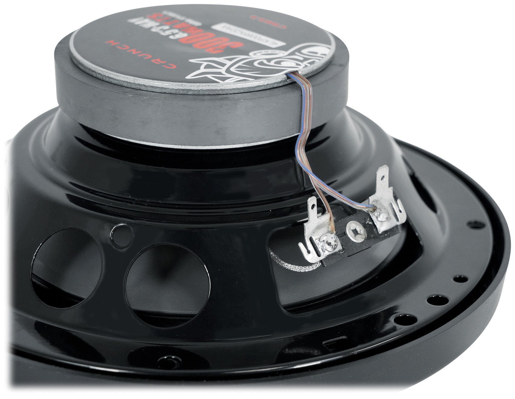 (4) Crunch CS653 6.5" Car Audio 3-Way Speakers 300 Watts Max 6 1/2" Inch