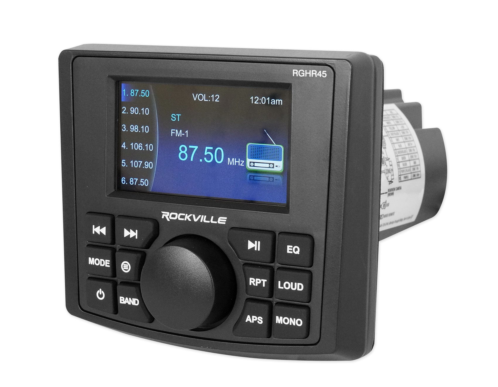 MXA602SLW White 2-Pack + 4-Zone Marine Receiver Bundle