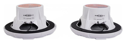 MXA602SLW White 2-Pack + 4-Zone Marine Receiver Bundle