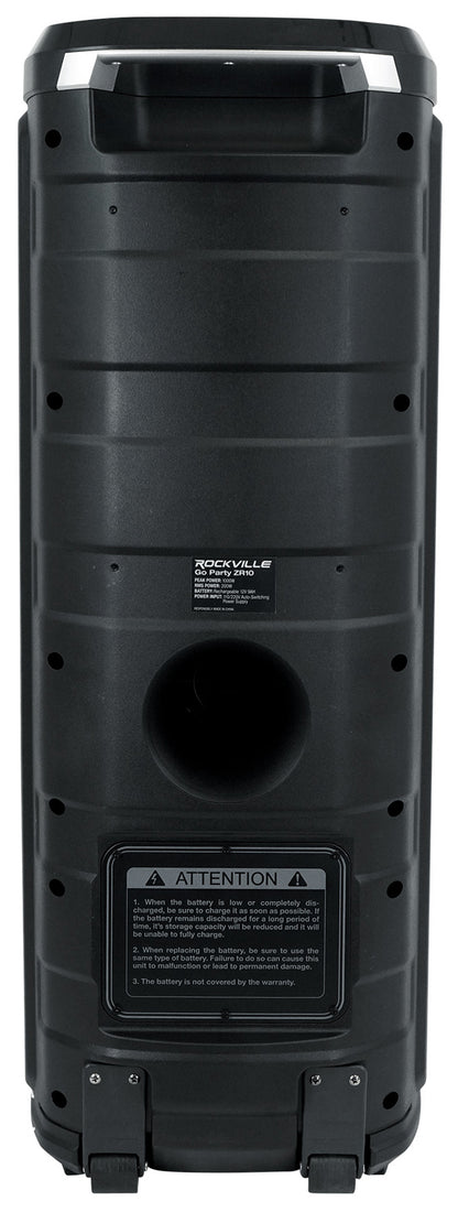 Go Party ZR10 + iStand 20 Tablet Stand Bundle