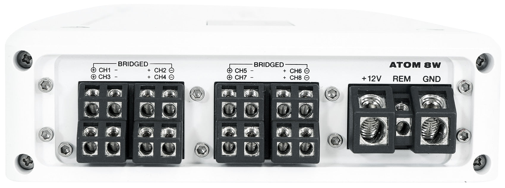 ATOM 8W + 4 AWG Marine Amp Kit Bundle