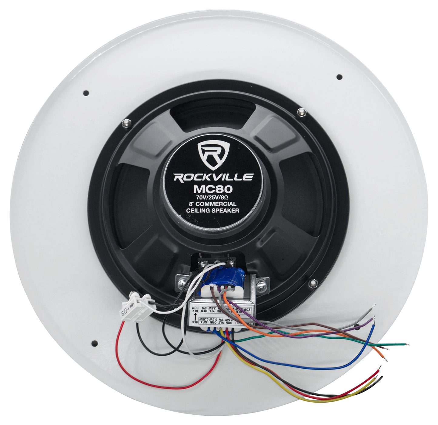 MC80 Off-White 24-Pack + RCS180-6 6-Zone 180W Amp Bundle