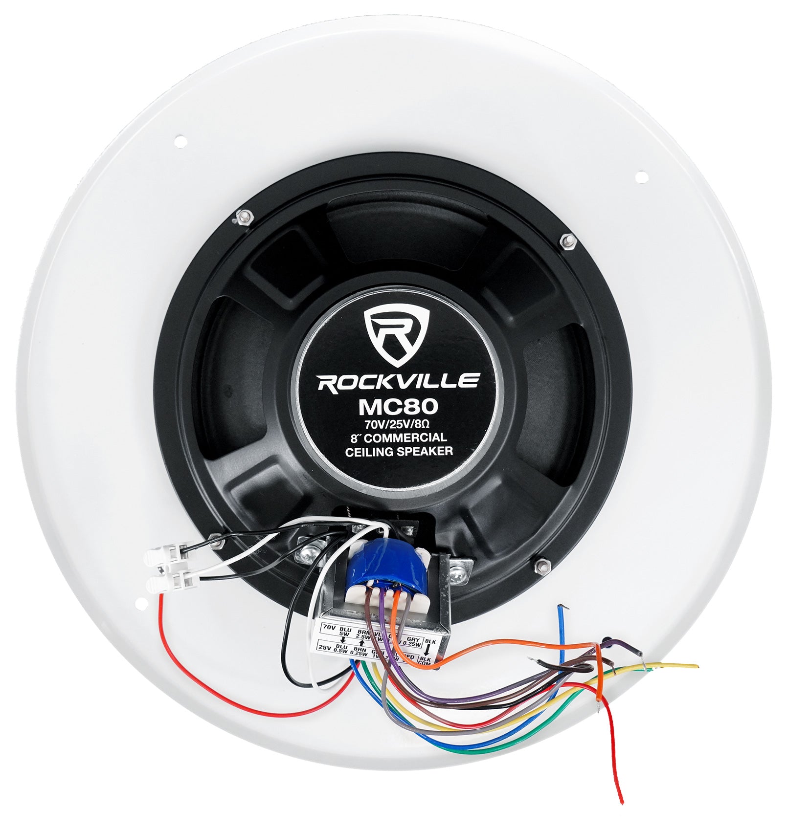 MC80 Off-White 24-Pack + RCS180-6 6-Zone 180W Amp Bundle