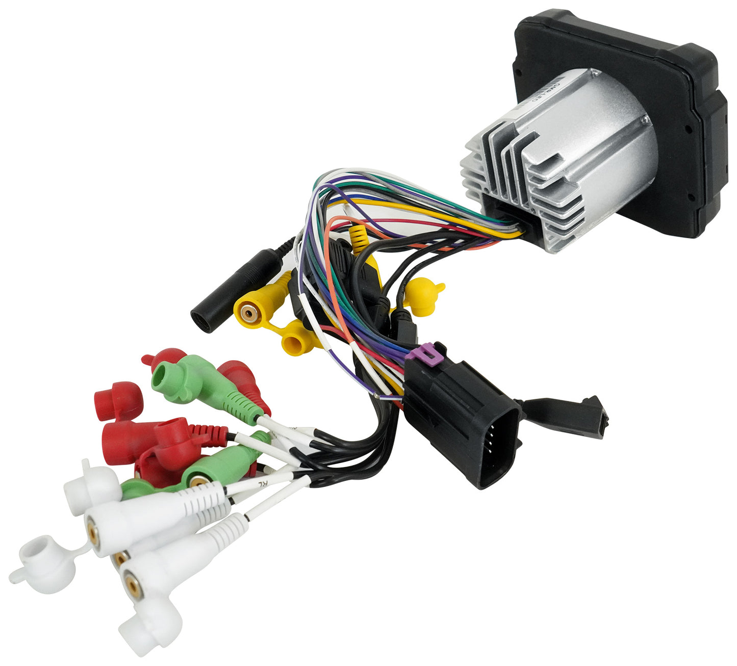 MB Quart GMR-LED Marine/Boat Receiver w/Bluetooth/USB+(4) 8" Black LED Speakers