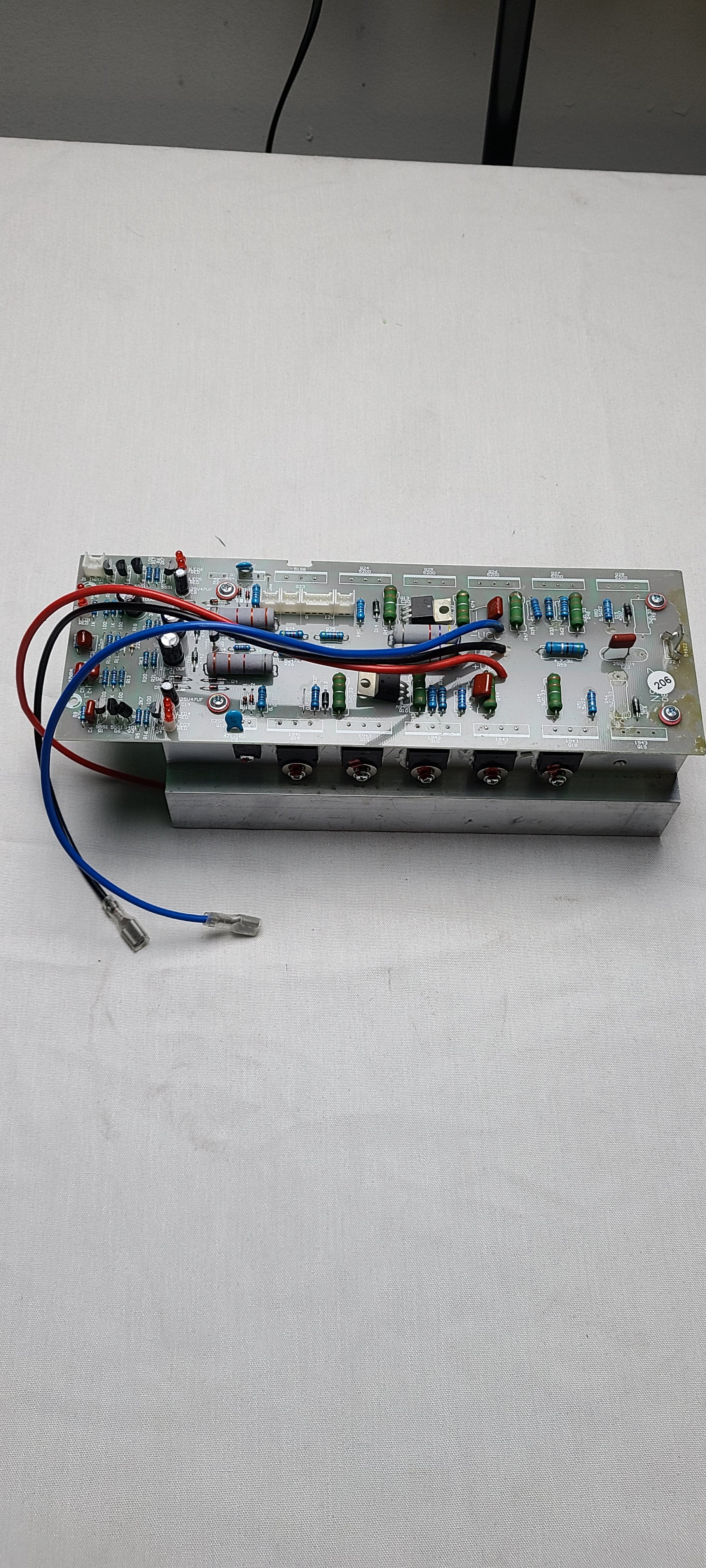 RCS350-6 Amp part (has the amp board and heatsink attached together