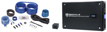 KRYPTON-M3 Mono Amplifier + RWK21 2 AWG Copper Install Kit Bundle