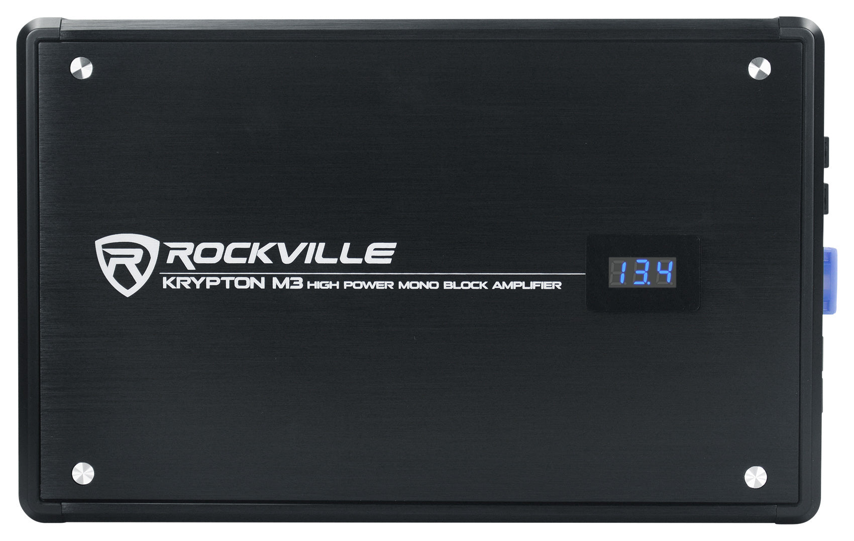 Rockville 12" Subwoofers 2-Pack + KRYPTON-M3 Mono Amplifier Bundle
