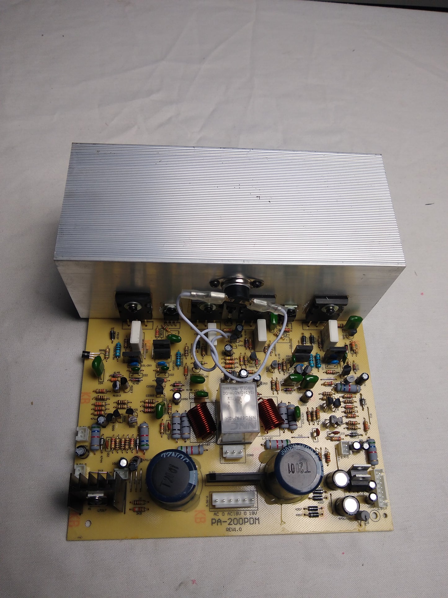 RPA5 AMP BOARD WITH HEATSINK