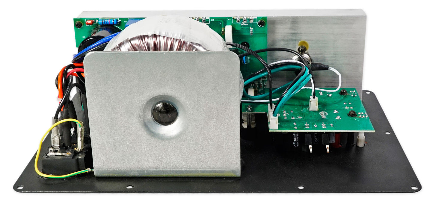 RBG12S AMP PLATE WITH POWER SUPPLY AND HEATSINK 350w RMS