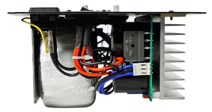 RBG12S AMP PLATE WITH POWER SUPPLY AND HEATSINK 350w RMS