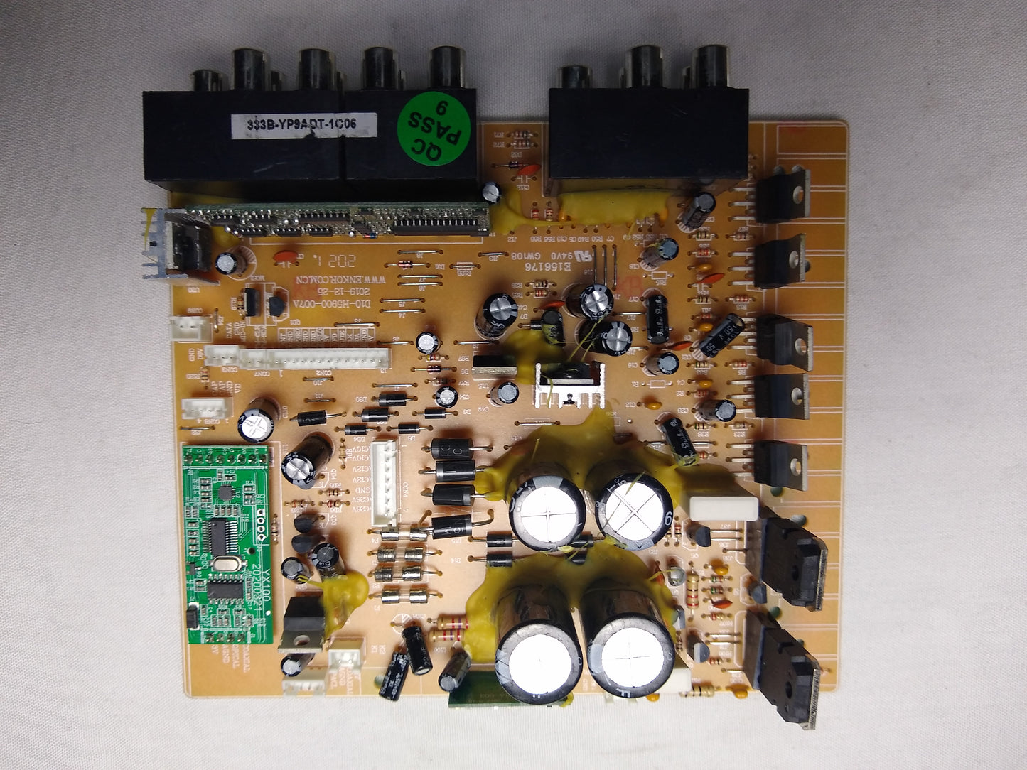 HTS56 AMP BOARD WITH PREAMP MODULE ATTACHED