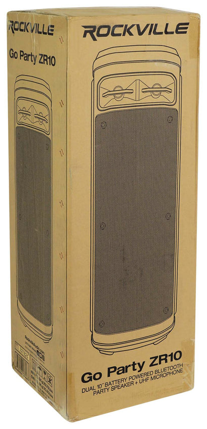 Go Party ZR10 + iStand 20 Tablet Stand Bundle