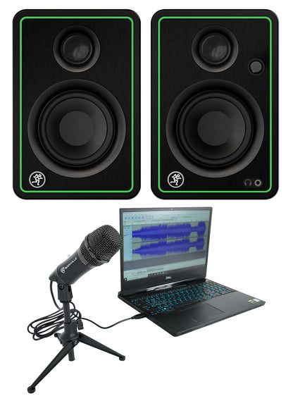 Z‑Stream USB Microphone + CR3‑X Studio Monitors Bundle
