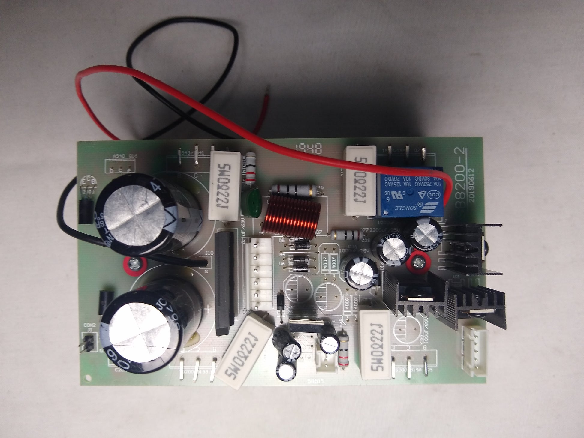 RPG2X10 AMP BOARD WITH HEATSINK