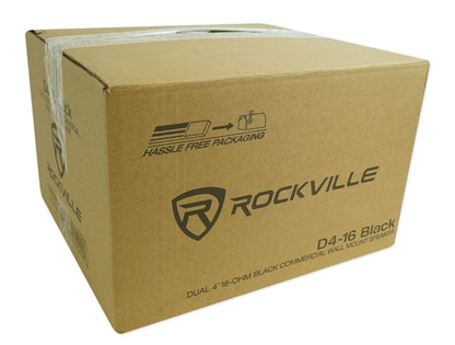 RPA60BT + D4-16 Black 8-Pack Bundle