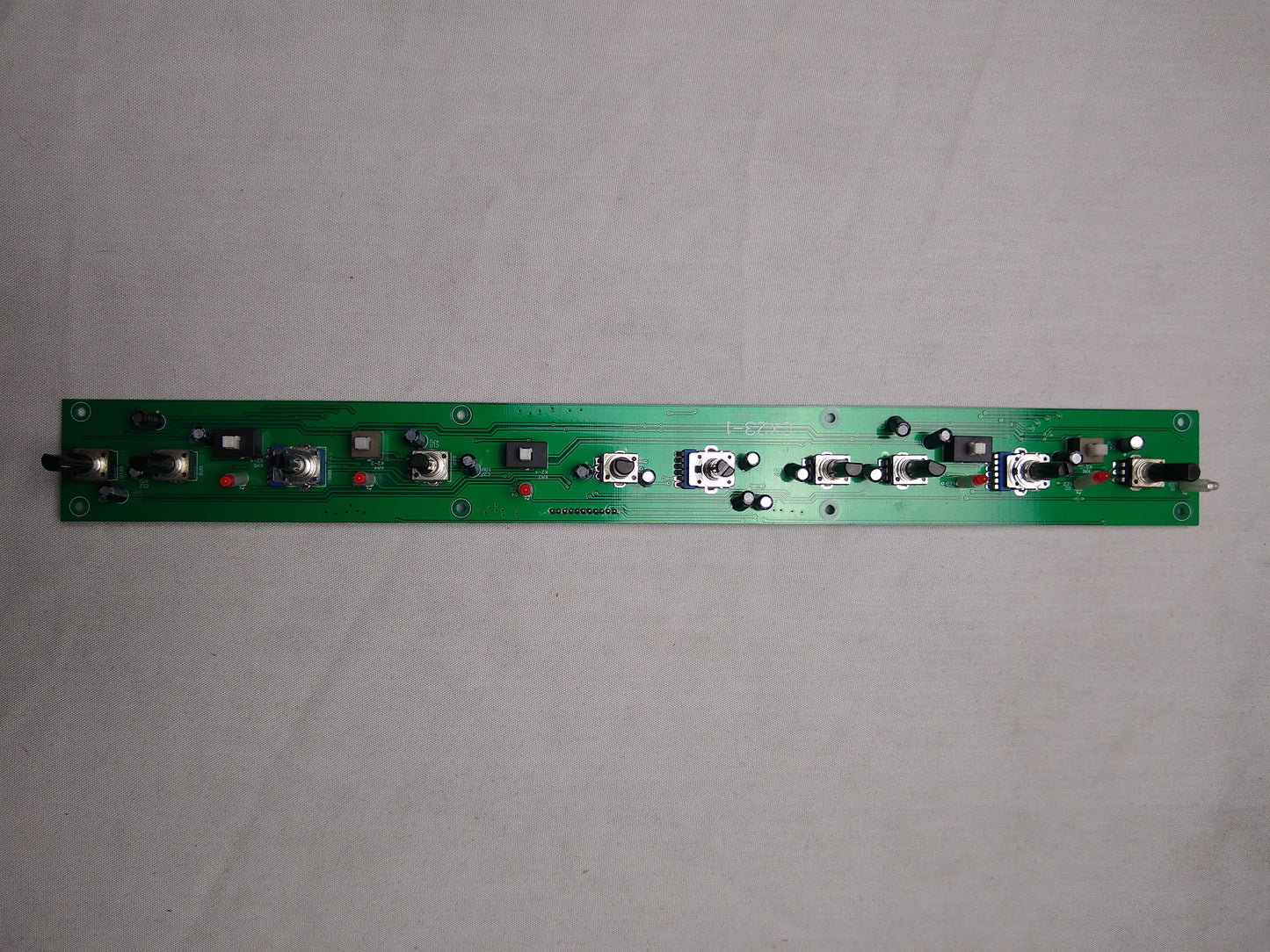 RX230 FRONT PANEL BOARD for knobs