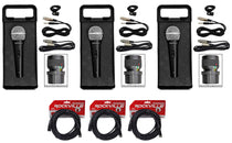RMC-XLR 3-Pack + 20' XLR Cables Bundle