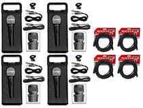 RMC-XLR 4-Pack + 20' XLR Cables Bundle