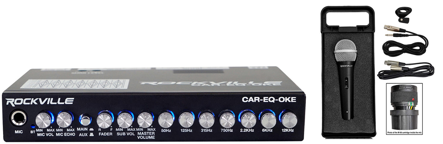CAR‑EQ‑OKE + RMC‑XLR Tailgate Bundle