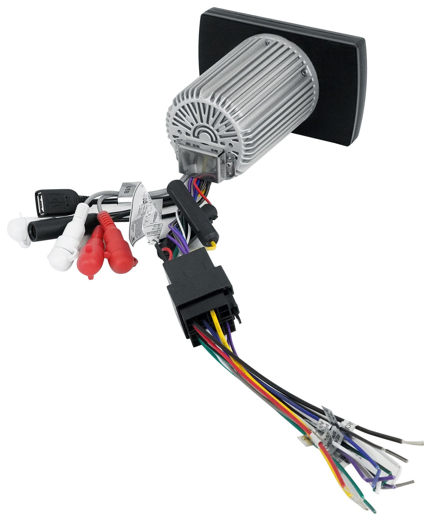 Soundstream MHU-32 Marine Boat ATV/UTV Bluetooth Receiver+2) 6.5" Tower Speakers