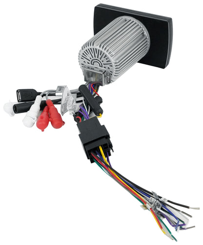 Soundstream MHU-32 Marine ATV/UTV Bluetooth Receiver+(2) Black 6.5" LED Speakers