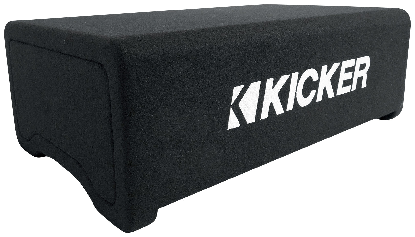 KICKER 48CDF124 Comp12 12" 300w Down Firing Car Subwoofer+Mono Amplifier+Amp Kit
