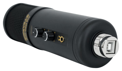 APM6B Black + Solo-Cast Pro USB Mic Bundle