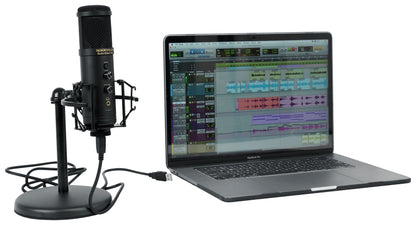 APM6B Black + Solo-Cast Pro USB Mic Bundle