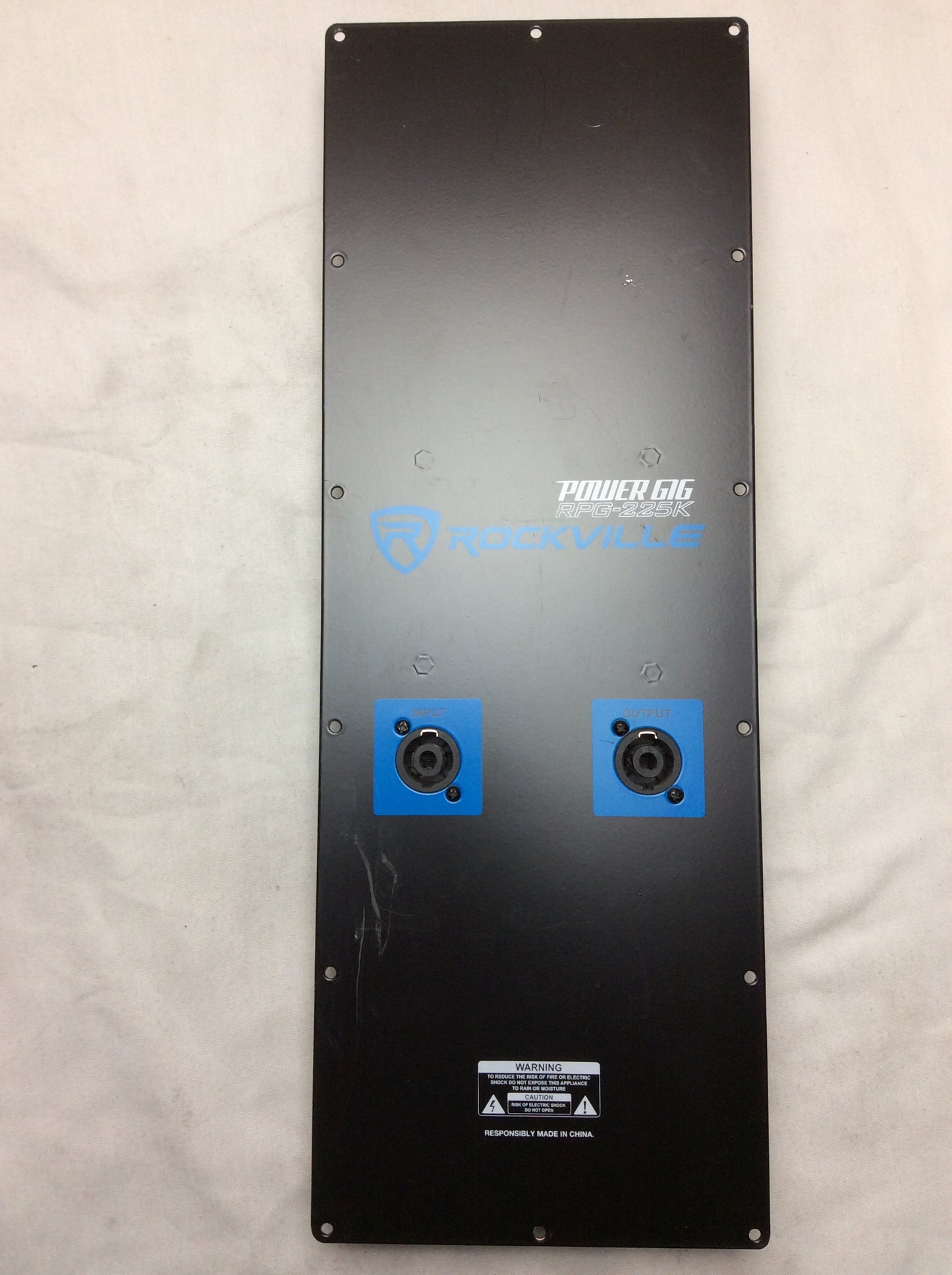 RPG225K Back plate for passive unit (Box 2)