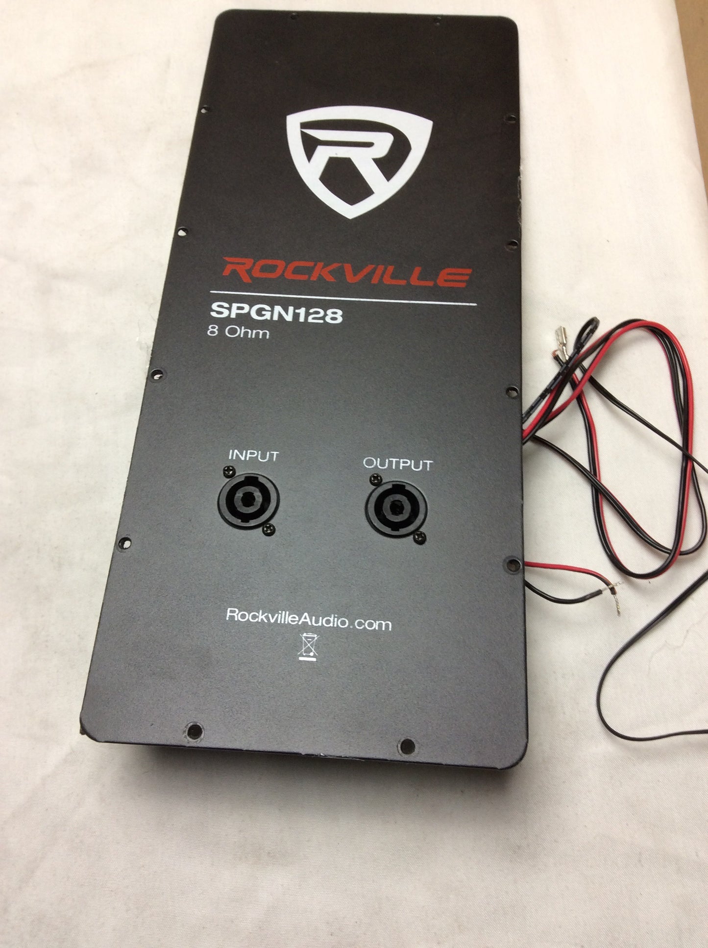SPGN128 Plate. Passive back plate for the unit