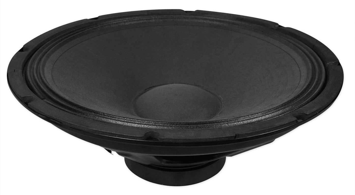 15" Raw DJ/Pro Audio Subwoofer- 4 Ohm Sub Woofer 2" KSV High Power Voice Coil