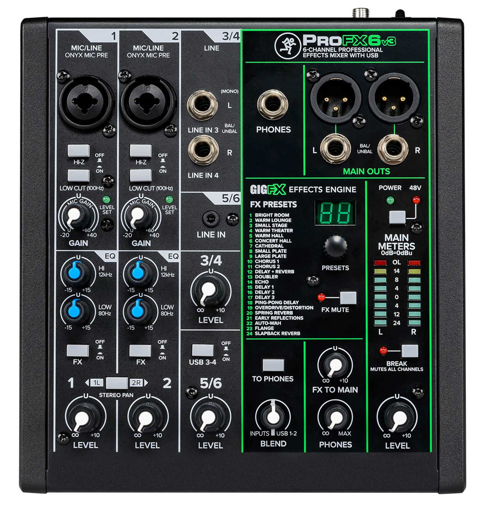 TITAN 12 2-Pack + ProFX6 Mixer Bundle