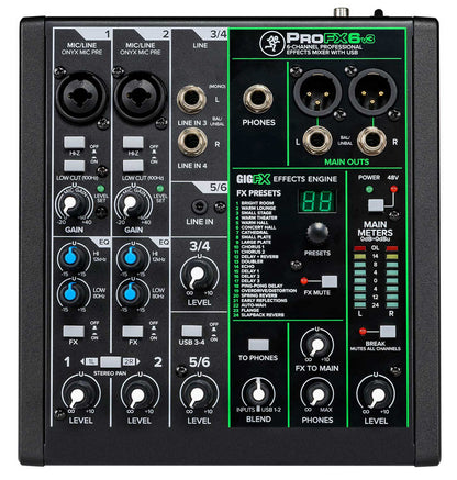 TITAN 12 2-Pack + ProFX6 Mixer Bundle