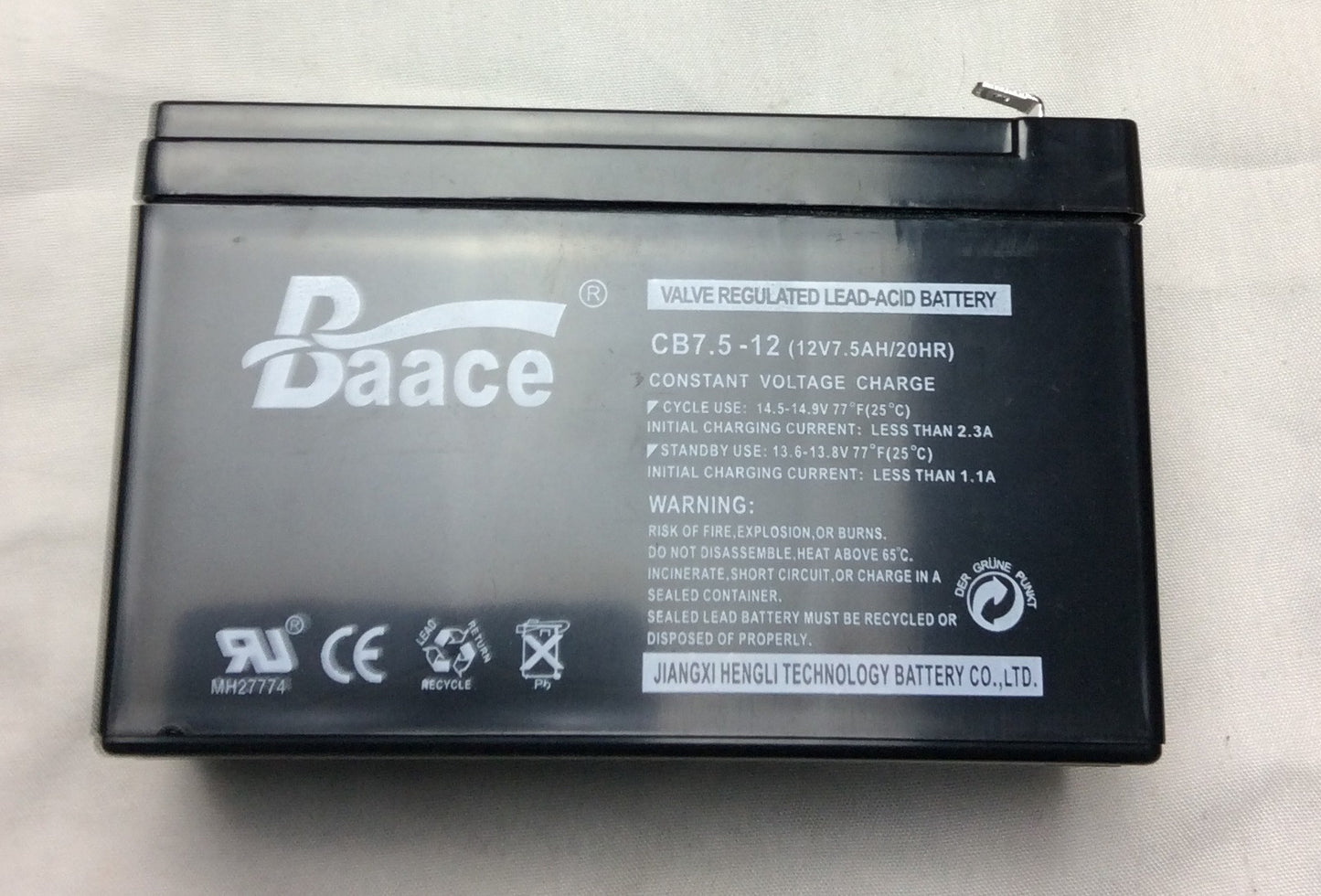 BATTERY FOR ROCK PARTY 8