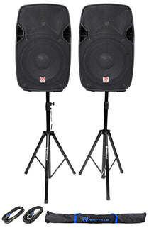 SPGN108 2-Pack + RVSS2 Speaker Stand Bundle