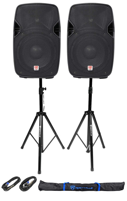 SPGN108 2-Pack + RVSS2 Speaker Stand Bundle